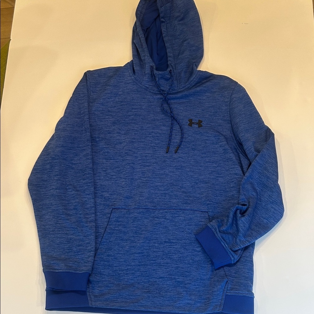 Under Armour Men's Heathered Blue Hoodie